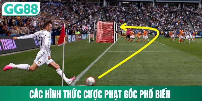 Các hình thức cược phạt góc phổ biến